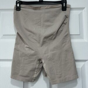 Belly Bandit Maternity Mama Shorts Mid-Thigh‎ Shaper (similar to Spanx) Sz Large